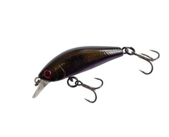 Воблер JACKALL Chubby Minnow 35 цвет hl black