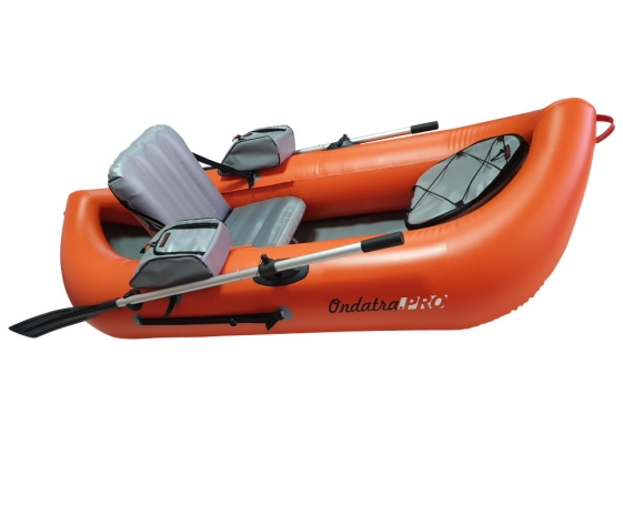 Надувная лодка Ондатра R200 оранжевая