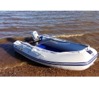 Надувная лодка Солар 310 светло-серый