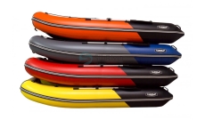 Надувная лодка SibRiver Таймыр-360 Люкс (красно-черная)