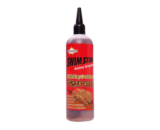 Жидкость DYNAMITE BAITS Sticky Pellet Syrup Amino 300мл.