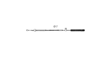 Трос управления ULTRAFLEX C5 22"