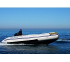 Надувная лодка Солар 450 К светло-серый