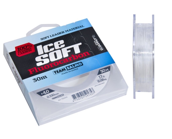 Леска монофильная Team Salmo ICE SOFT FLUOROCARBON 030/033 арт.TS5024-033