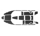 Комплект палубного покрытия Marine Rocket для Феникс 600HT, тик черный, белая полоса