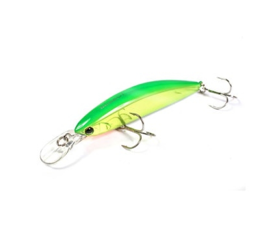 Воблер JACKALL TIMON Tricoroll GT 72MD-F flash chartreuse