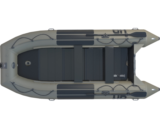 Надувная лодка Badger HD470 (Черный)