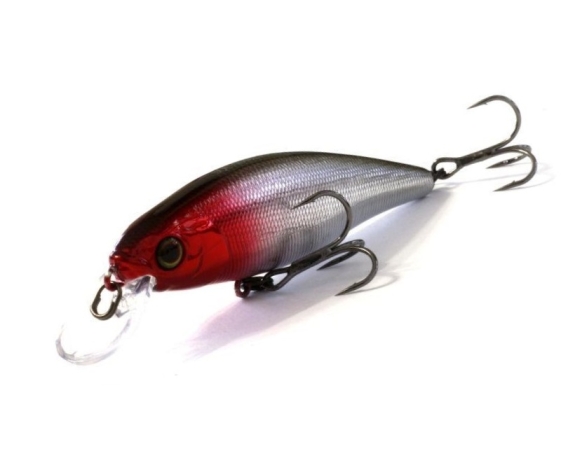 Воблер JACKALL Squad Minnow 95 SP цвет hl silver red head
