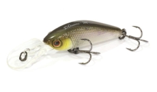 Воблер JACKALL Diving Chubby Minnow 35SP цвет ghost wakasagi