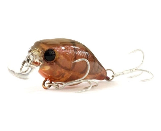 Воблер JACKALL Chubby 38 цвет brown suji shrimp