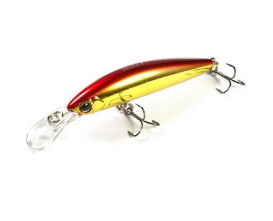 Воблер JACKALL TIMON Midia 53F haku red & gold