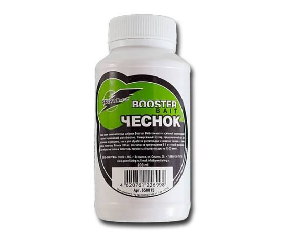 Добавка аминокислотная GF Booster Bait ЧЕСНОК 0.200л арт.650015