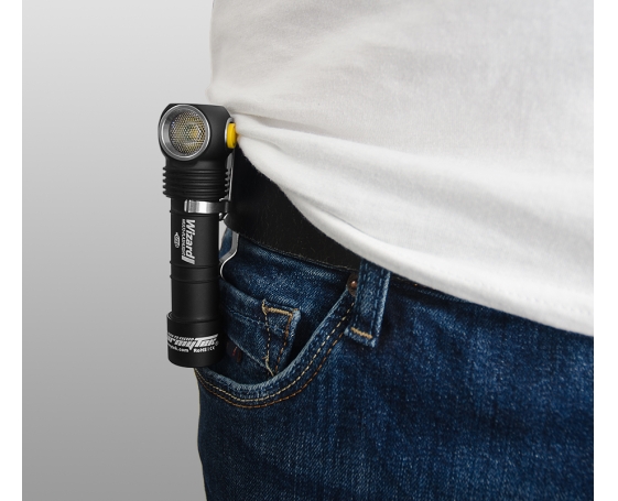 Налобный фонарь Armytek Wizard v3 Magnet USB+18650 XP-L Теплый F00605SW