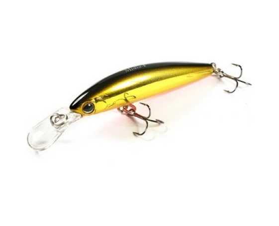 Воблер JACKALL TIMON Midia 53F haku gold & black