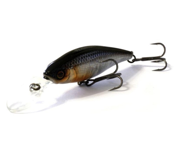 Воблер JACKALL Squad Shad 65 SP цвет hl silver & black