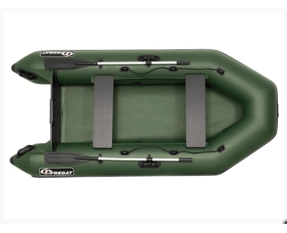 Надувная лодка Фрегат 280 Е (лт, зеленая)