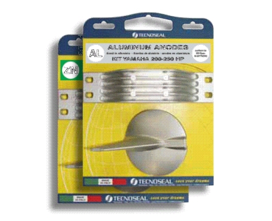 Комплект магниевых анодов TECNOSEAL Yamaha 200-250 л.с. KITYAMAHA200/250MG