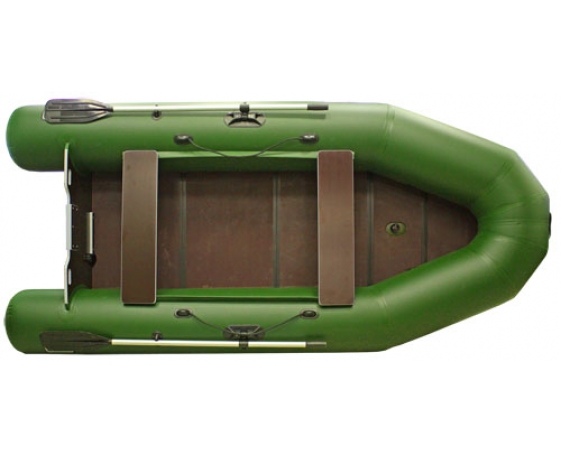 Надувная лодка Фрегат 320 ЕК (лт, зеленая) - фото 2