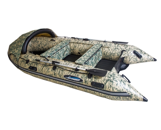 Надувная лодка Gladiator E 450 CAMO