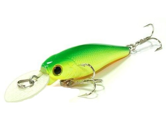 Воблер Lucky Craft Bevy Shad MK-II 60SP-133 Green Lime Chart*
