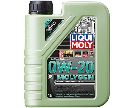 НС-синтетическое моторное масло Liqui Moly Molygen New Generation 0W-20 1л 21356