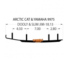 Коньки WOODYS Dooly  для лыж  Arctic Cat (DA4-9975)
