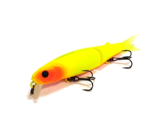 Воблер JACKALL Tiny Magallon цвет chartreuse & orange head