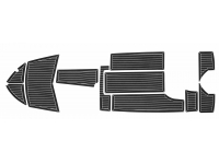 Купить Нет данных Комплект палубного покрытия Marine Rocket для Феникс 530HT, тик черный, белая полоса, с обкладкой у официального дилера со скидкой