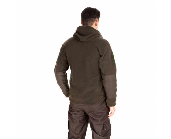 Куртка Huntsman демисезонная Камелот цвет Хаки ткань Polarfleece Размер: 44-46, Рост: 170 - фото 2