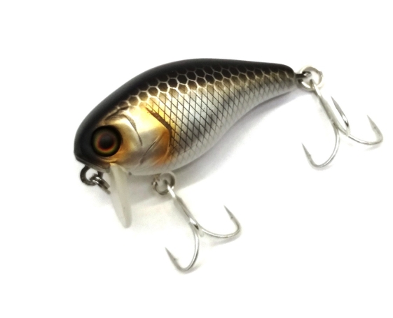 Воблер JACKALL Chubby 38 SSR цвет uv mat silver & black