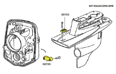 Купить Tecnoseal Комплект алюминиевых анодов TECNOSEAL для Volvo Penta DPH и DPR KITVOLVODPH/DPR/AL у официального дилера со скидкой