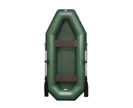 Надувная лодка SibRiver Skiff-280 гребная 2-местная (серая)