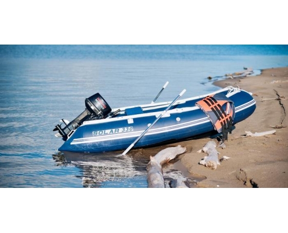 Надувная лодка Солар 330 синий