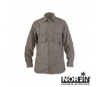 Рубашка Norfin COOL LONG SLEEVES GRAY 01 р.S арт.651101-S