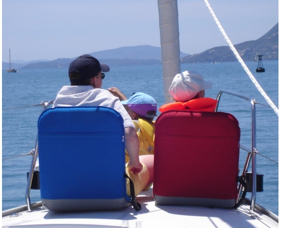 Сиденье ComfortSeat MarineClassic (Large) регулируемая спинка и низ 145x48x8см, 4,5кг, Песочный