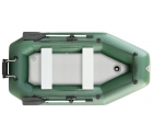 Надувная лодка Yukona (Юкона) 300 GT (без пайола, транец в комплекте) (зеленая, серая)