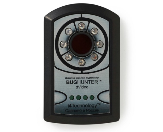 Обнаружитель скрытых видеокамер профессиональный i4Technology BugHunter Dvideo 52658