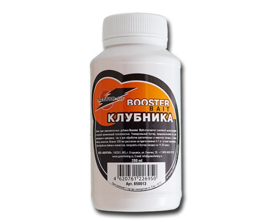 Добавка аминокислотная GF Booster Bait КЛУБНИКА 0.200л арт.650013