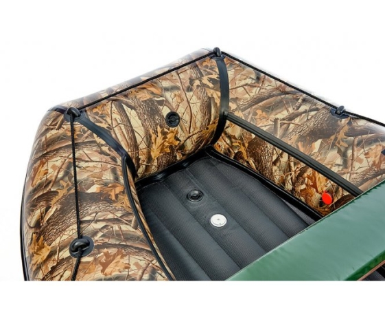 Надувная лодка Roger Zefir 3300 килевая кмф,ЛЕС, пиксель