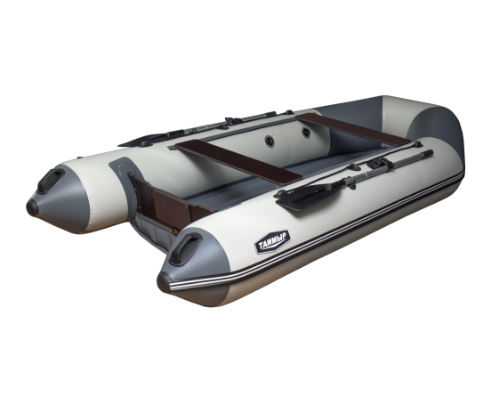 Надувная лодка SibRiver Таймыр-320 НДНД (серая-двухцветная)