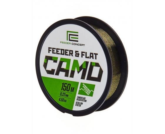 Леска монофильная Feeder Concept FEEDER&FLAT Camo 150/022