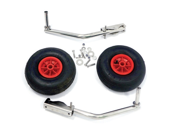 Комплект колес транцевых быстросъёмных Техномарин для НЛ усиленных 330 мм Zn 060218T