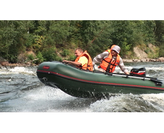 Надувная лодка Мнев Combat CMB-380 PRO (оливк.)