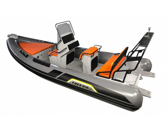 Надувная лодка Риб Мнев T-REX RIBtile 690 (алюминиевое дно, баллон полиуретан)