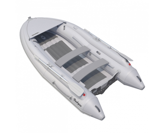 Надувная лодка Badger ARL420 с штормовым бортов (Серый)