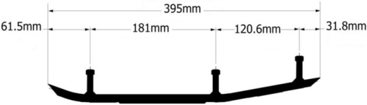 Конек лыжи SPI Polaris (комплект 2шт) A-04-0-4-228