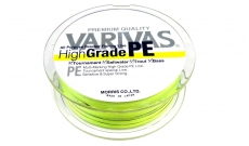 Плетёная леска Varivas High Grade (PE4) -  #1.2 - 200 m (жёлтая)