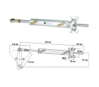 Гидроцилиндр ULTRAFLEX алюминиевый, 116 куб.см UC116-1