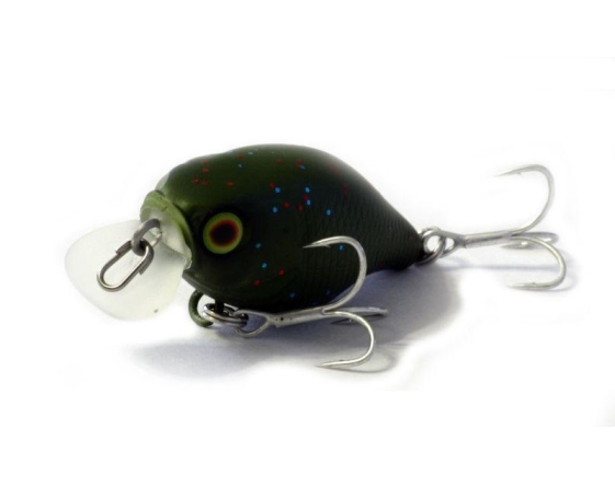 Воблер JACKALL Chubby 38 цвет mat glitter olive