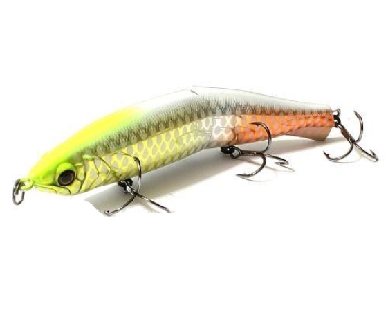 Воблер JACKALL Sride 125 цвет albilo chart pirarucu